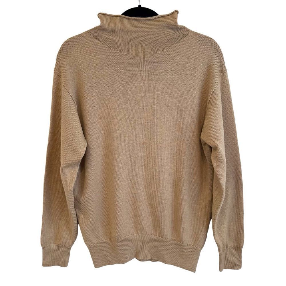 Wilfred Montpellier Tan100% Merino Wool Turtleneck XS